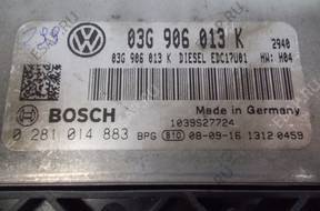 VW AUDI SEAT   БЛОК УПРАВЛЕНИЯ ДВИГАТЕЛЕМ 03G906013K