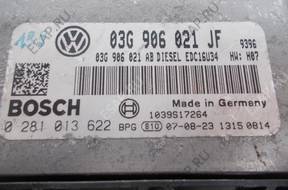 VW AUDI SEAT  БЛОК УПРАВЛЕНИЯ ДВИГАТЕЛЕМ 03G906021 JF