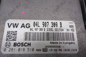 VW Audi Seat БЛОК УПРАВЛЕНИЯ ДВИГАТЕЛЕМ 04L907309B