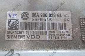 VW AUDI SEAT   БЛОК УПРАВЛЕНИЯ ДВИГАТЕЛЕМ 06A906033GL