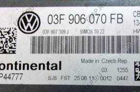 VW AUDI SEAT БЛОК УПРАВЛЕНИЯ ДВИГАТЕЛЕМ 1.2 TSI 03F906070FB