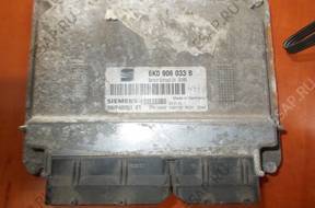 VW AUDI SEAT   БЛОК УПРАВЛЕНИЯ ДВИГАТЕЛЕМ 6K0906033B