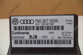 VW Audi Seat МОДУЛЬ БЛОК УПРАВЛЕНИЯ GATEWAY 7N0907530N