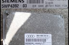 VW AUDI SEAT SKODA БЛОК УПРАВЛЕНИЯ 06A906019N 5WP4392 03