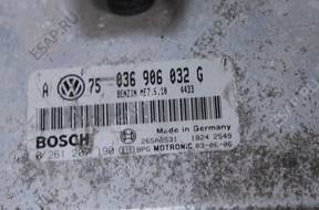 VW AUDI SEAT SKODA БЛОК УПРАВЛЕНИЯ ДВИГАТЕЛЕМ 036906032G