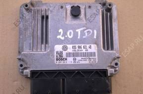 VW AUDI SEAT SKODA БЛОК УПРАВЛЕНИЯ ДВИГАТЕЛЕМ 03G906021AB
