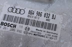 VW AUDI SEAT SKODA БЛОК УПРАВЛЕНИЯ ДВИГАТЕЛЕМ 06A906032BJ