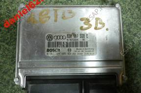 VW AUDI SEAT SKODA БЛОК УПРАВЛЕНИЯ ДВИГАТЕЛЕМ 8D0907558E