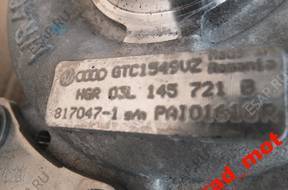 VW AUDI SEAT ТУРБОКОМПРЕССОР 2.0TDI 03L145721B CGL