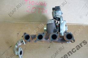 VW AUDI SKODA 2.0 TDI ТУРБИНА  03L253019 T