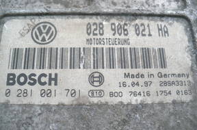 VW БЛОК УПРАВЛЕНИЯ ДВИГАТЕЛЕМ 028906021HA