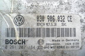 VW БЛОК УПРАВЛЕНИЯ ДВИГАТЕЛЕМ 030906032CE
