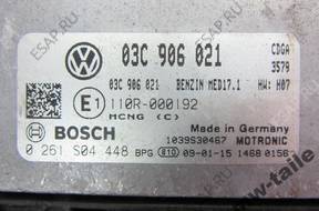 VW БЛОК УПРАВЛЕНИЯ ДВИГАТЕЛЕМ CDGA 03C906021 0261504448