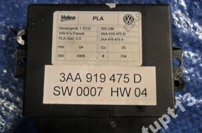 VW БЛОК УПРАВЛЕНИЯ МОДУЛЬ PARKTRONIK 3AA919475 D