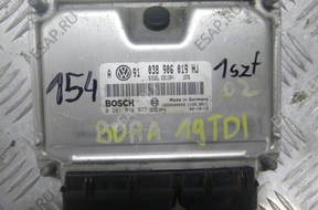 VW BORA 1.9 TDI БЛОК УПРАВЛЕНИЯ ДВИГАТЕЛЕМ 038906019HJ