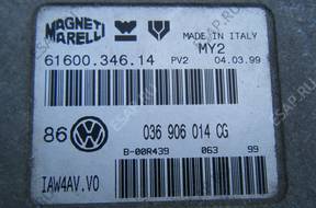 VW Bora Golf IV 1,4 16V БЛОК УПРАВЛЕНИЯ 036906014CG