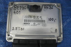 VW-C AUDI A4 B6 БЛОК УПРАВЛЕНИЯ ДВИГАТЕЛЕМ 2.5TDI 8E0907401