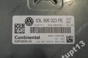 VW CADDY 11-2014 год 1.6 TDI БЛОК УПРАВЛЕНИЯ 03L906023PE