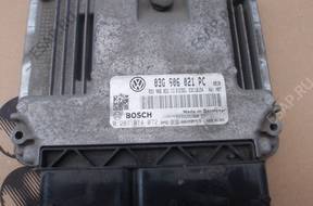 VW CADDY 1.9TDI BSU БЛОК УПРАВЛЕНИЯ ДВИГАТЕЛЕМ 03G906021PC