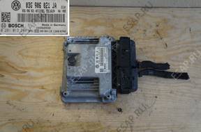 VW CADDY БЛОК УПРАВЛЕНИЯ ДВИГАТЕЛЕМ 0281013247 03G906021JA