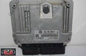 VW CC PASSAT B7 БЛОК УПРАВЛЕНИЯ ДВИГАТЕЛЕМ 06J907309B