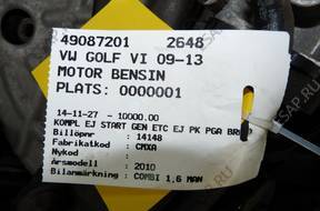 VW двигатель OSPRZT SPRZGO KOMPL 1.6 бензиновый CMX
