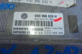 VW Fox 1.2-12V 03D 906 033H БЛОК УПРАВЛЕНИЯ ДВИГАТЕЛЕМ
