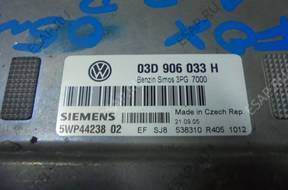 VW fox 1.2 2005 год БЛОК УПРАВЛЕНИЯ ДВИГАТЕЛЕМ SIEMENS