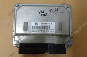 VW FOX POLO БЛОК УПРАВЛЕНИЯ ДВИГАТЕЛЕМ 1,2 6V 03D906033H