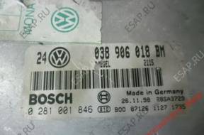 vw golf 1.9 TDI БЛОК УПРАВЛЕНИЯ 0281001846 ,038906018BM