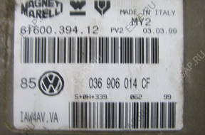VW GOLF 4 IV 1.4 16V БЛОК УПРАВЛЕНИЯ ДВИГАТЕЛЕМ 036906014CF