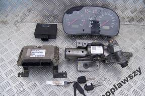 VW GOLF 4 IV 1.4 AKQ БЛОК УПРАВЛЕНИЯ ЗАМОК ЗАЖИГАНИЯ IMO ПАНЕЛЬ ПРИБОРОВ