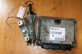 VW GOLF 4 IV БЛОК УПРАВЛЕНИЯ ЗАМОК ЗАЖИГАНИЯ ПАНЕЛЬ ПРИБОРОВ 036906014M