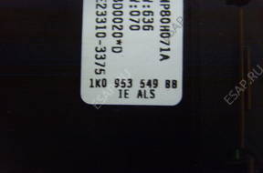 VW GOLF 5 SKODA SEAT МОДУЛЬ РУЛЯ 1K0953549BB