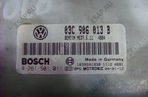 VW GOLF 5 V 1.4 FSI БЛОК УПРАВЛЕНИЯ ДВИГАТЕЛЕМ 03C906013B
