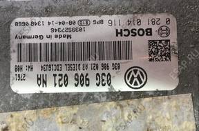 VW GOLF 5 V 1.9TDI БЛОК УПРАВЛЕНИЯ 03G906021NA 0281014116