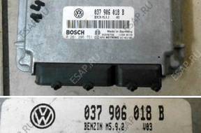 VW GOLF CABRIO 2,0 БЛОК УПРАВЛЕНИЯ 037906018B 0261206761