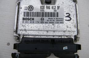 VW GOLF III 1,9 SDI БЛОК УПРАВЛЕНИЯ ДВИГАТЕЛЕМ 0281010174