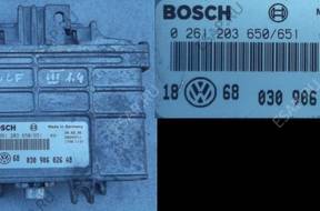 VW Golf III 1.4 БЛОК УПРАВЛЕНИЯ 030906026AB 026203650/651