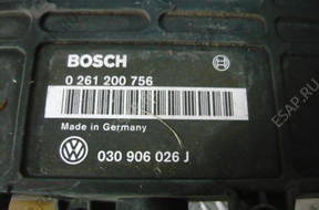 VW GOLF III БЛОК УПРАВЛЕНИЯ ДВИГАТЕЛЕМ 0261200756