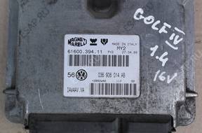 VW Golf IV 1.4 16V БЛОК УПРАВЛЕНИЯ 036906014AB IAW4AV.VA