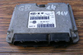 VW GOLF IV 1.4 16V БЛОК УПРАВЛЕНИЯ ДВИГАТЕЛЕМ 036906014P