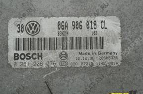 VW GOLF IV 1.8 20V БЛОК УПРАВЛЕНИЯ 06A906018CL 0261206076