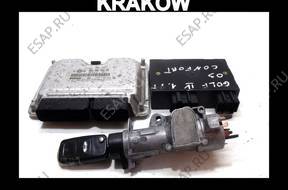 VW GOLF IV 1.8T БЛОК УПРАВЛЕНИЯ 06A906032DR 0261206887