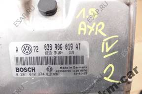 VW GOLF IV 1J  БЛОК УПРАВЛЕНИЯ ДВИГАТЕЛЕМ 038906019AT