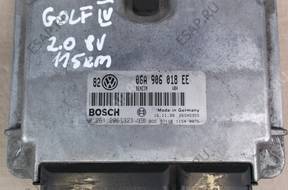 VW Golf IV 2.0 8V БЛОК УПРАВЛЕНИЯ 06A906018EE 0261206323
