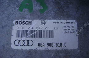 Vw Golf IV 4 Audi A3 1.8 20V БЛОК УПРАВЛЕНИЯ ДВИГАТЕЛЕМ 018C