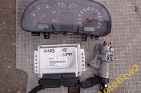 VW Golf IV 4 КОМПЛЕКТ odpalenia БЛОК УПРАВЛЕНИЯ ПАНЕЛЬ ПРИБОРОВ TDI