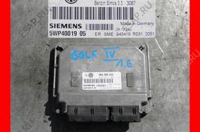 VW GOLF IV БЛОК УПРАВЛЕНИЯ ДВИГАТЕЛЕМ 06A906033 5WP4001905