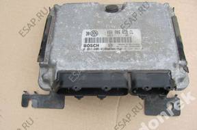 VW GOLF IV БЛОК УПРАВЛЕНИЯ ДВИГАТЕЛЕМ BOSCH 1.8 20V AGN